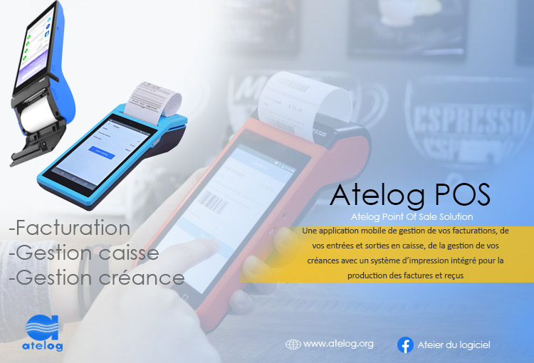Aperçu de la solution mobile Atelog POS