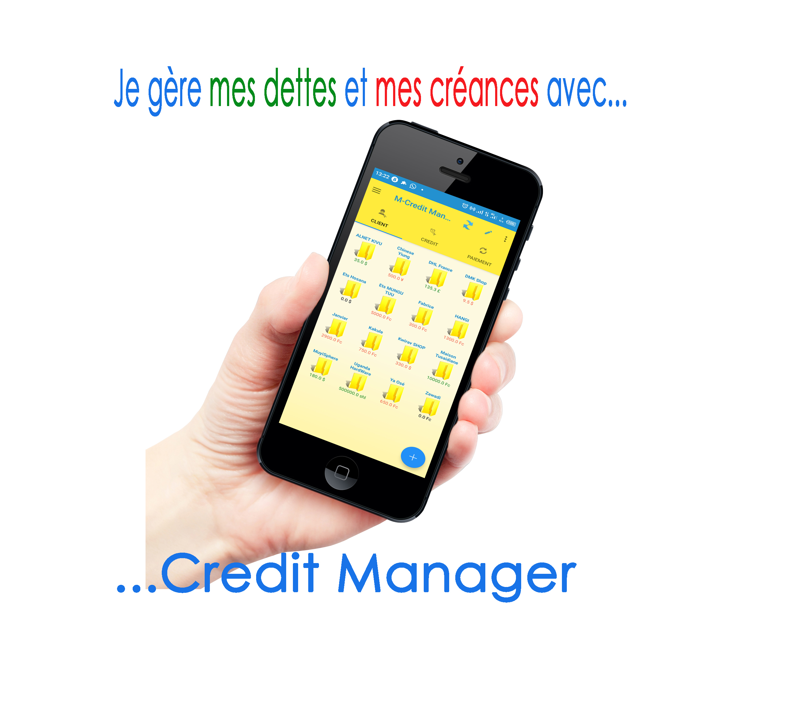 Application mobile Credit Manager